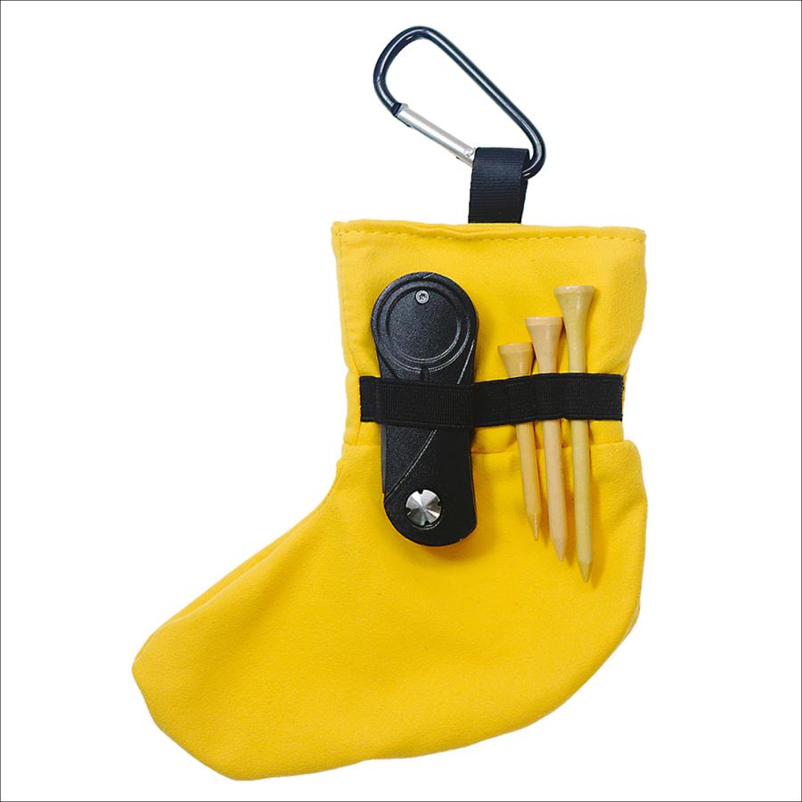 ゴルフ ボールケース ボールポーチ ボールバッグ ボール4球 ティー3本収納可能 フック付き マジックテープ式 ゴルフ 用 アクセサリ 保管 移動 軽量