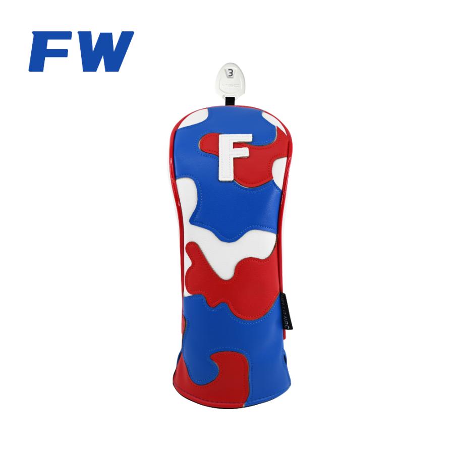 【ヘッドカバー】 迷彩 単品 DR・FW・UT