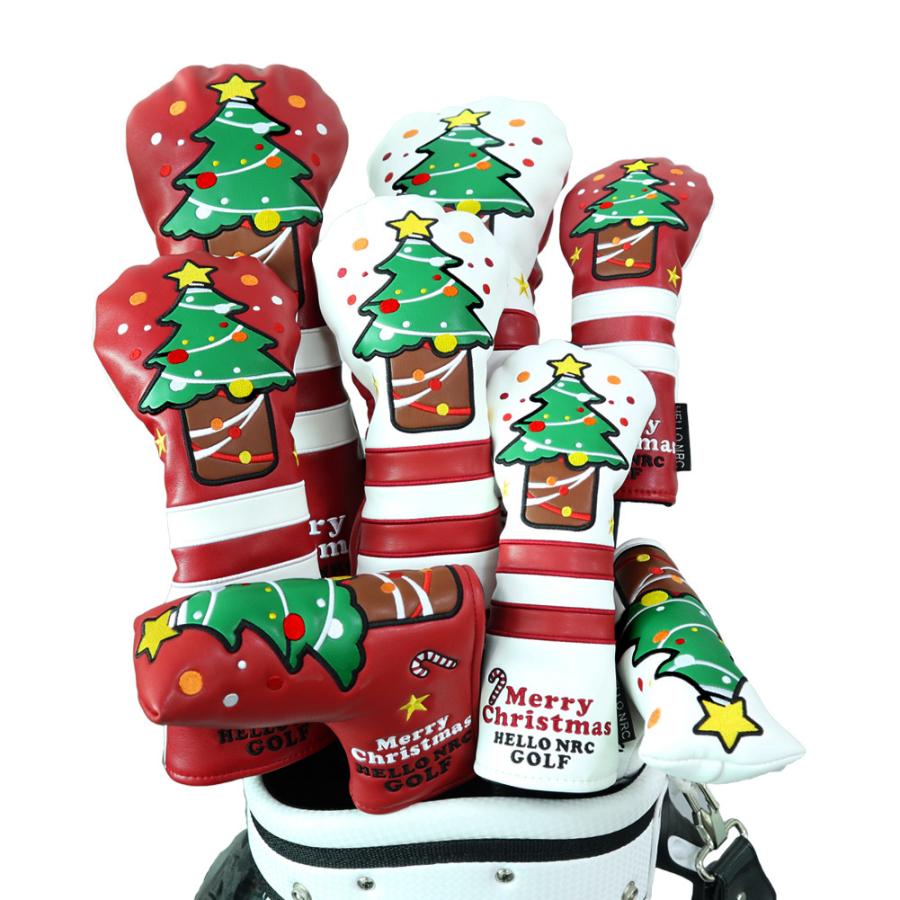 【ヘッドカバー】 クリスマス 4点セット DR/FW×2/UT