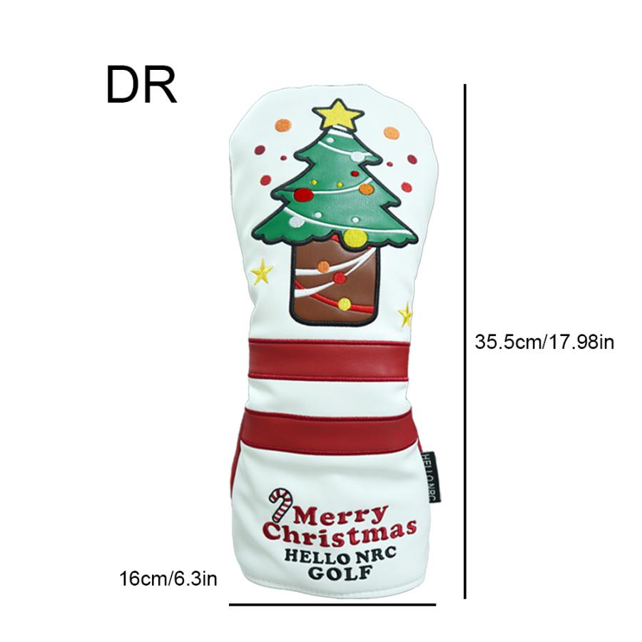 【ヘッドカバー】 クリスマス 4点セット DR/FW×2/UT