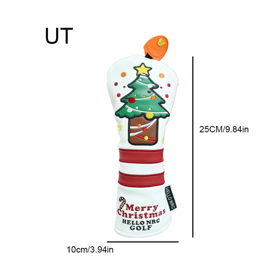【ヘッドカバー】 クリスマス 4点セット DR/FW×2/UT