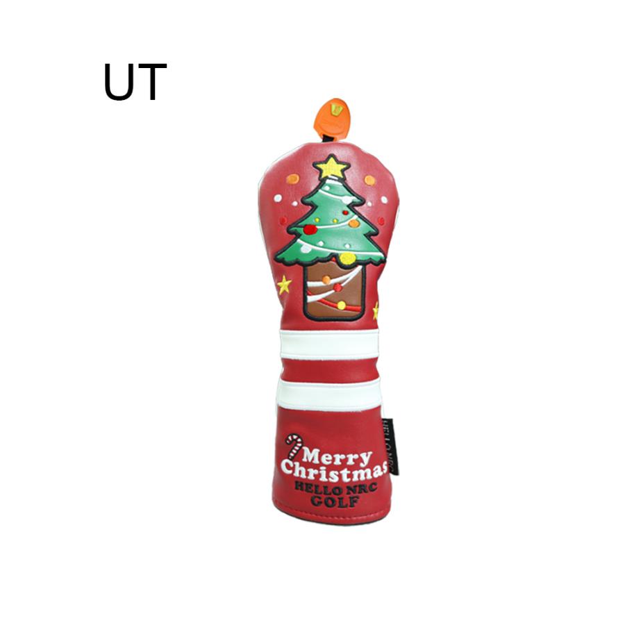 【ヘッドカバー】 クリスマス 単品 DR・FW・UT