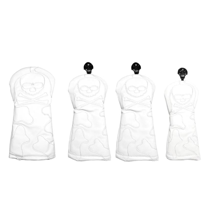 【ヘッドカバー】 骸骨 4点セット DR/FW×2/UT