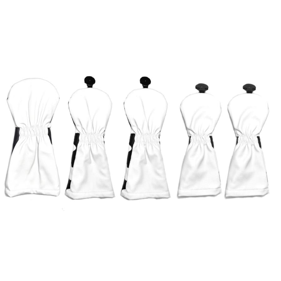 【ヘッドカバー】 骸骨 5点セット DR/FW×2/UT×2
