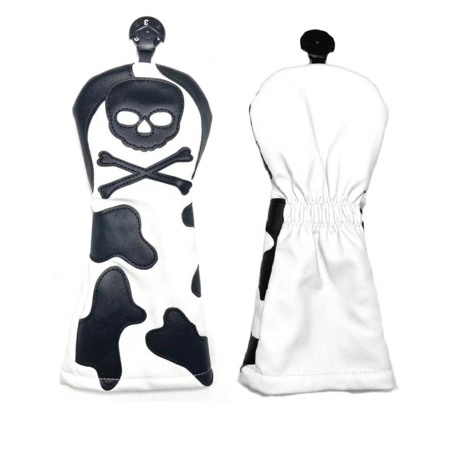 【ヘッドカバー】 骸骨 単品 DR・FW・UT