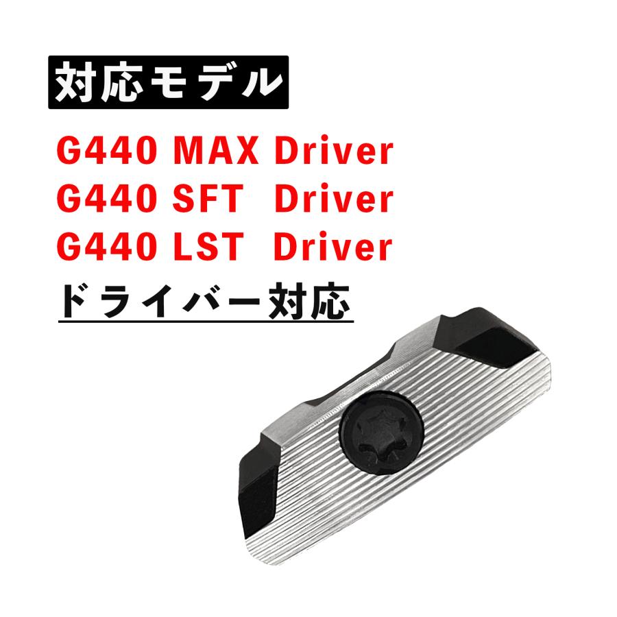 PING ピン G440 ドライバー ウエイト G440 HL MAX G440 SFT G440 LST ドライバー対応 ソールウエイト 2025年モデル