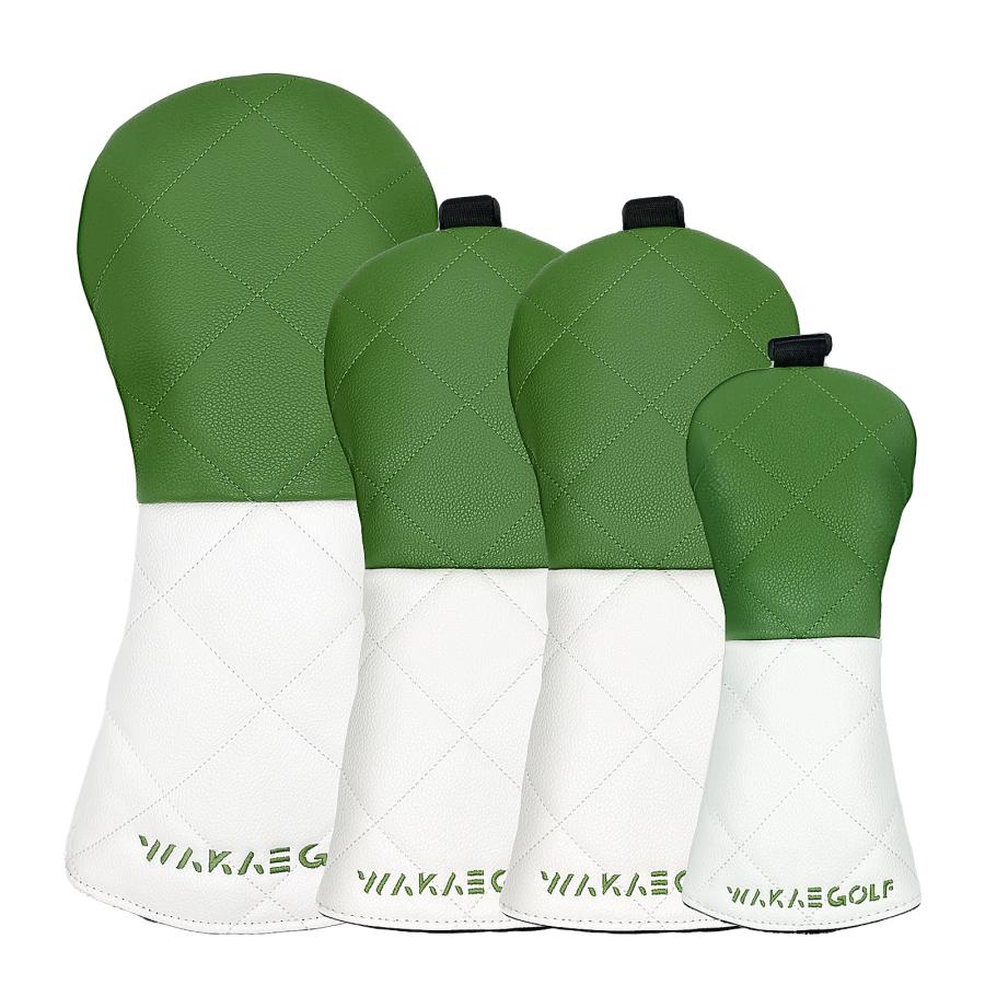 【ヘッドカバー】WAKAE GOLFオリジナル ダイヤ 4点セット DR/FW×2/UT