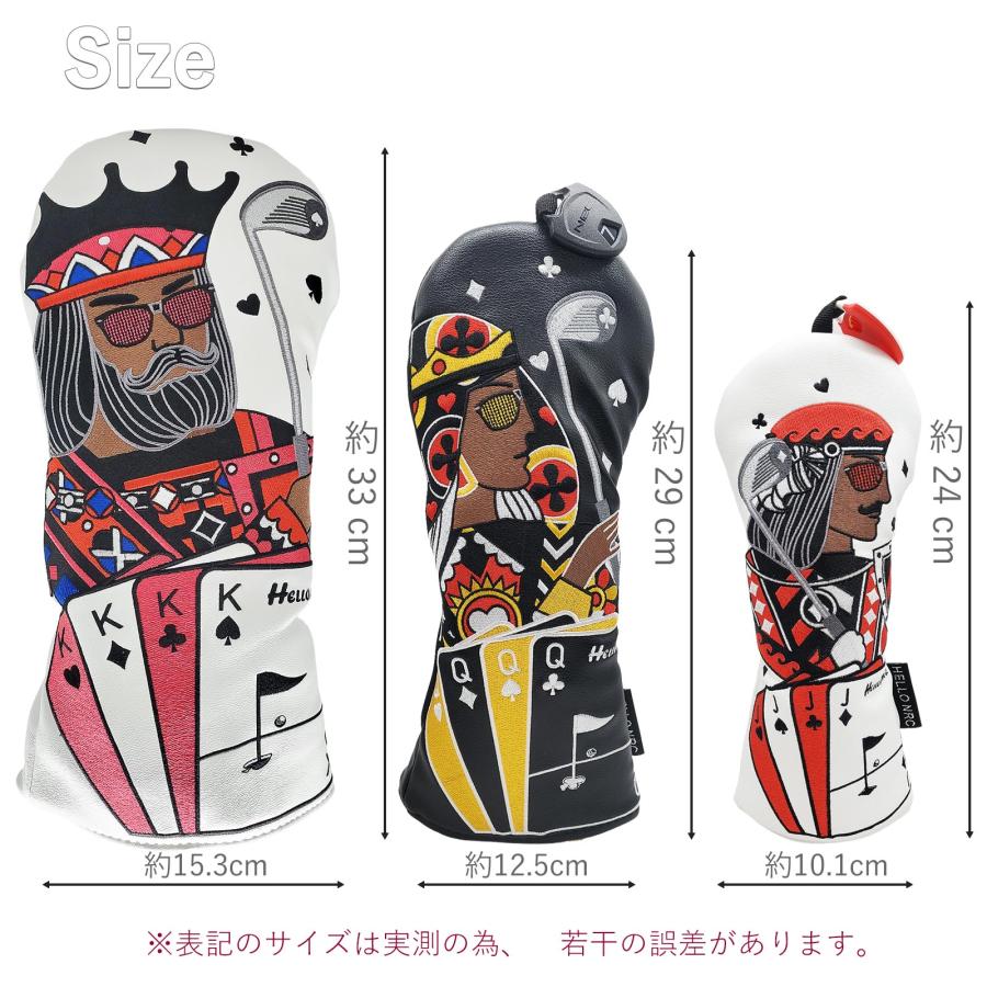 【ヘッドカバー】トランプ 単品 DR・FW・UT