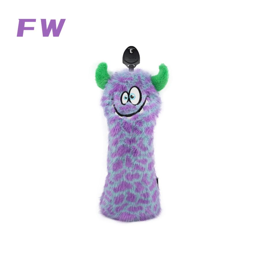 【ヘッドカバー】 モンスター ボア素材 単品 DR・FW・UT