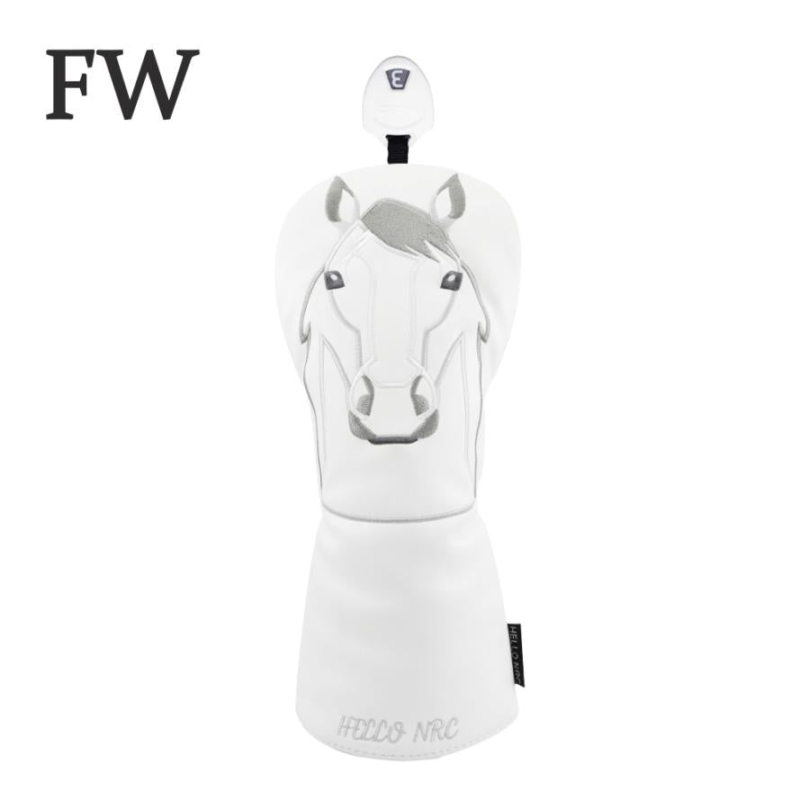 【ヘッドカバー】 馬柄 単品 DR・FW・UT