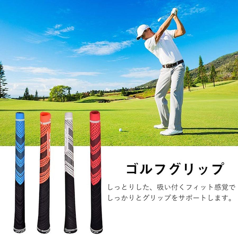 ゴルフ グリップ クラブ グリップ 8本セット 8本 交換 滑り止め バックライン無 全天候パフォーマンス ゴム素材 M60 バックライン無し WOW