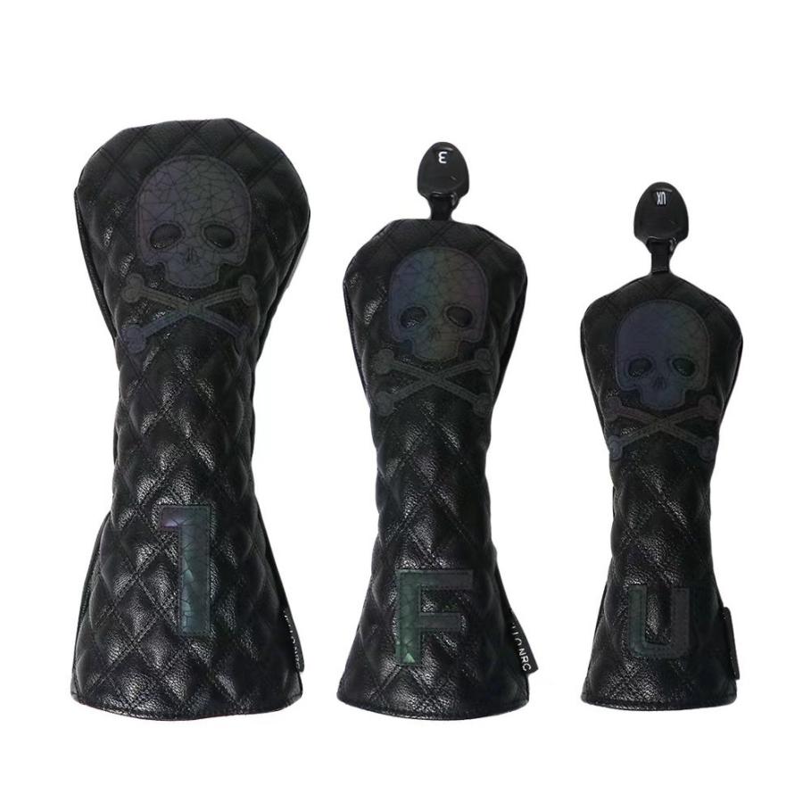 【ヘッドカバー】 レーザスカル 単品 DR・FW・UT