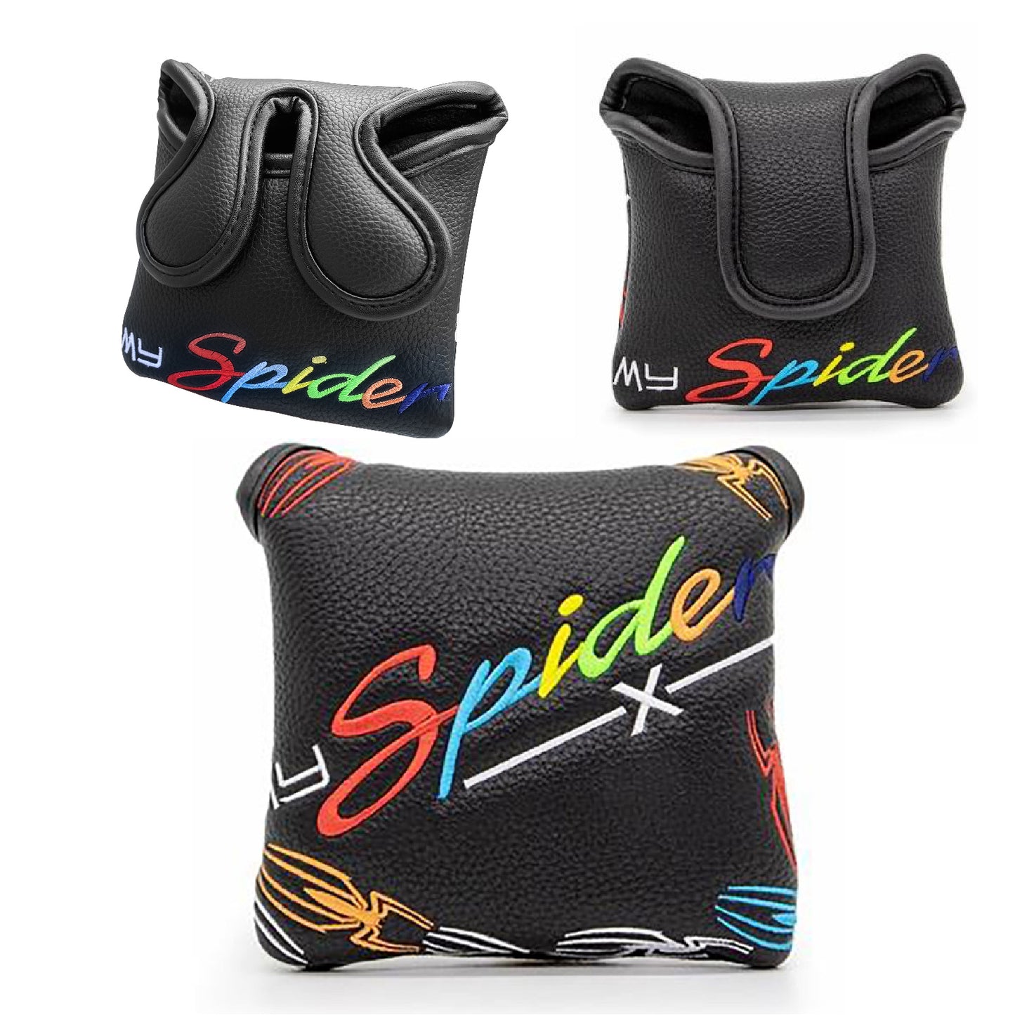 【パターカバー】Spider-X Spider-tour マグネット式 マレット センターシャフト サイドシャフト (2ボール・スパイダー対応)