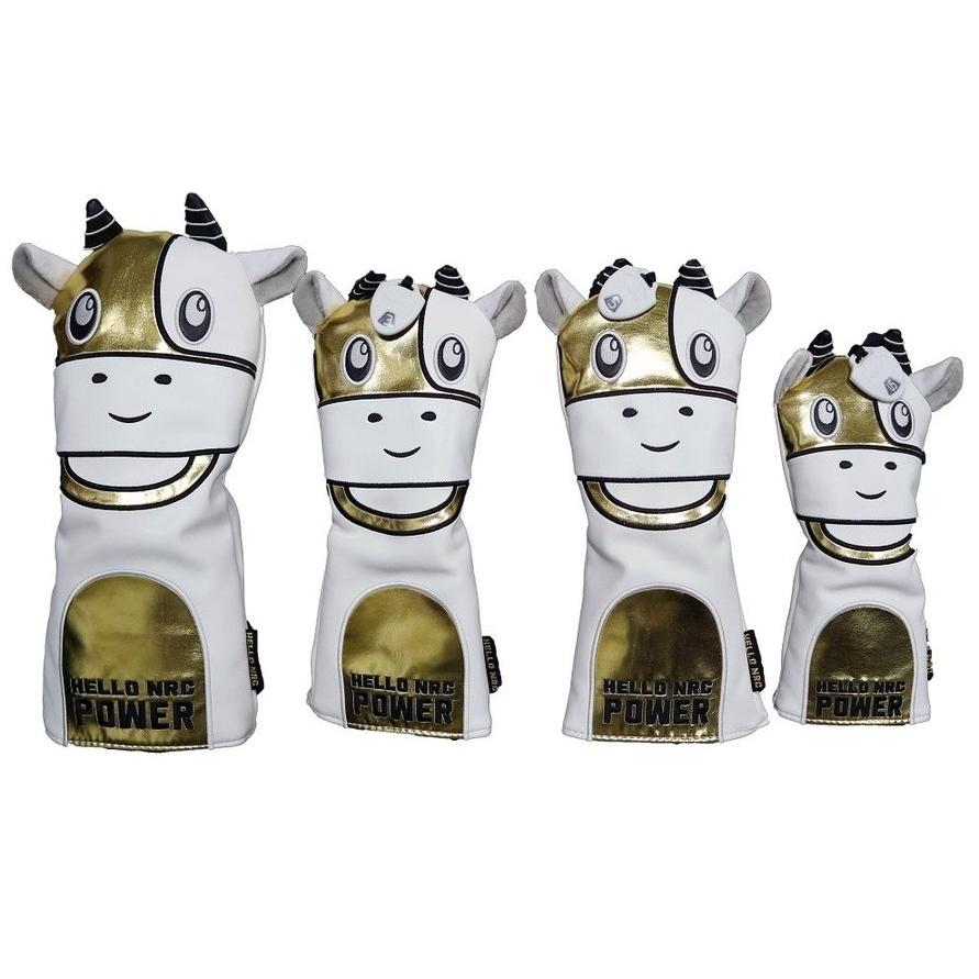 【ヘッドカバー】 アニマル 4点セット 組み合わせ変更可能