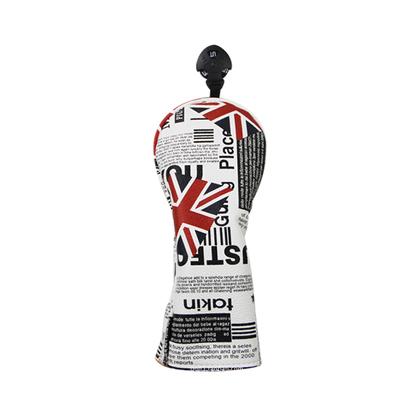 【ヘッドカバー】 イギリス/アメリカデザイン 単品 ユーティリティー(UT)用