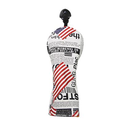 【ヘッドカバー】 イギリス/アメリカデザイン 単品 ユーティリティー(UT)用