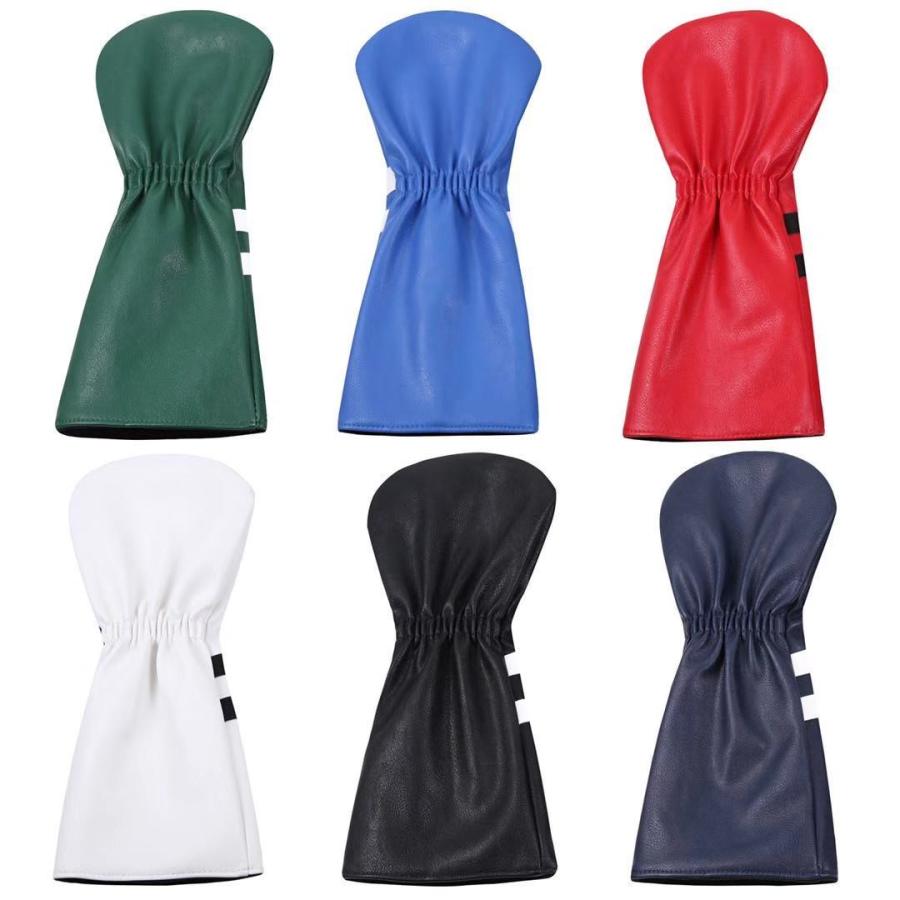 【ヘッドカバー】 無地2本線 ドライバー用 単品 460CC対応