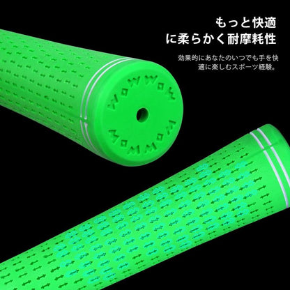 ゴルフ グリップ ウッド アイアン 用 グリップ8本セット 8本 交換 滑り止め バックライン無し 全天候パフォーマンス ゴム素材 M60 無地(純色) WOW
