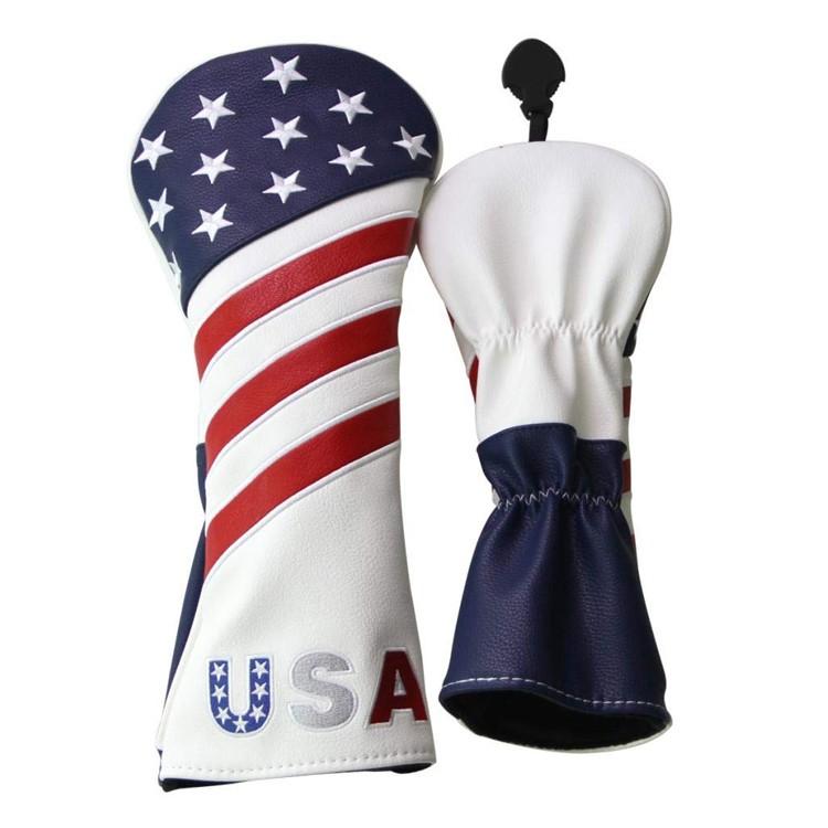 【ヘッドカバー】 アメリカ星マーク 単品 ユーティリティー(UT)用