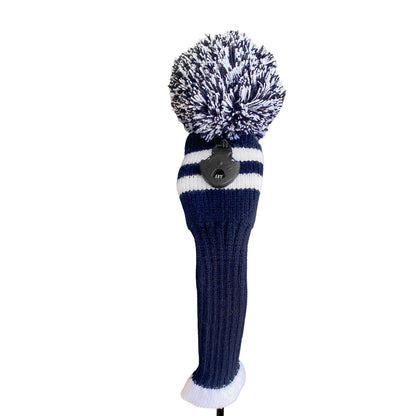 【ヘッドカバー】ニット製  ライン 単品 DR・FW・UT