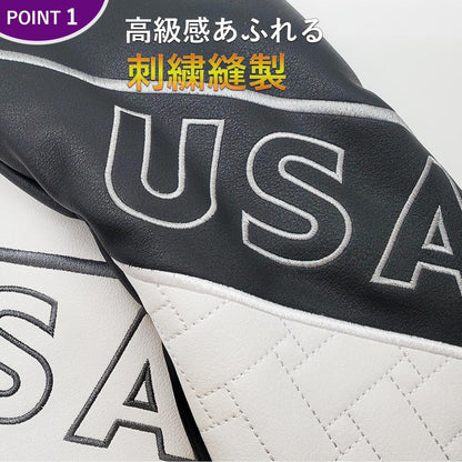 【ヘッドカバー】  USA網 単品 1番・3番・5番・H番