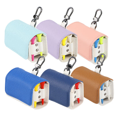 ゴルフボールケース ボールホルダー ゴルフ ポーチ カラビナ付き ベルト装着 メンズ レディース 小物入れ ティーホルダー ゴルフ用品 軽量 コンパクト