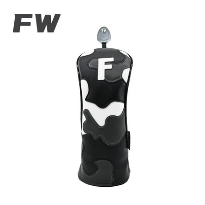 【ヘッドカバー】 迷彩 単品 DR・FW・UT
