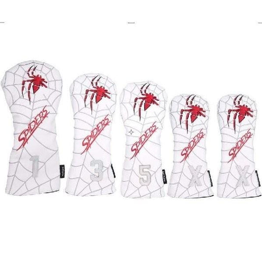 【ヘッドカバー】 スパイダー 5点セット DR/FW×2/UT×2