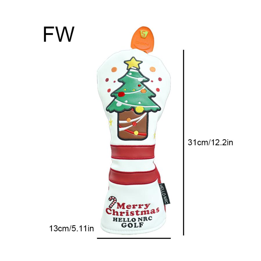【ヘッドカバー】  クリスマス 4点セット DR/FW×2/UT
