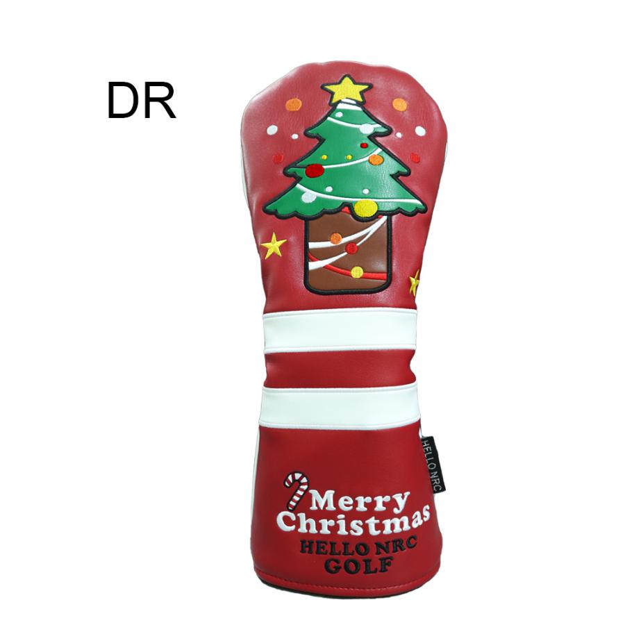 【ヘッドカバー】  クリスマス 単品 DR・FW・UT