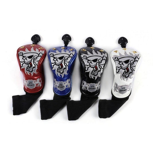 【ヘッドカバー】  スカル 単品 ユーティリティー(UT)用