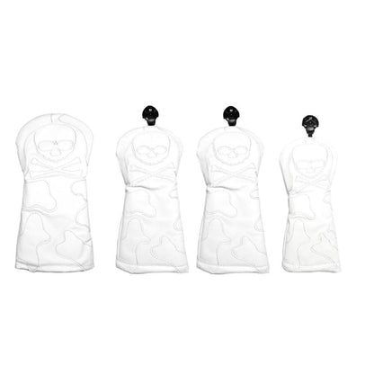 【ヘッドカバー】  骸骨  4点セット DR/FW×2/UT