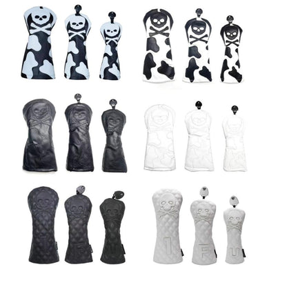 【ヘッドカバー】  骸骨 単品 DR・FW・UT