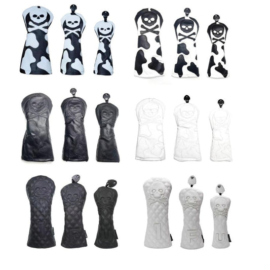【ヘッドカバー】  骸骨 単品 DR・FW・UT
