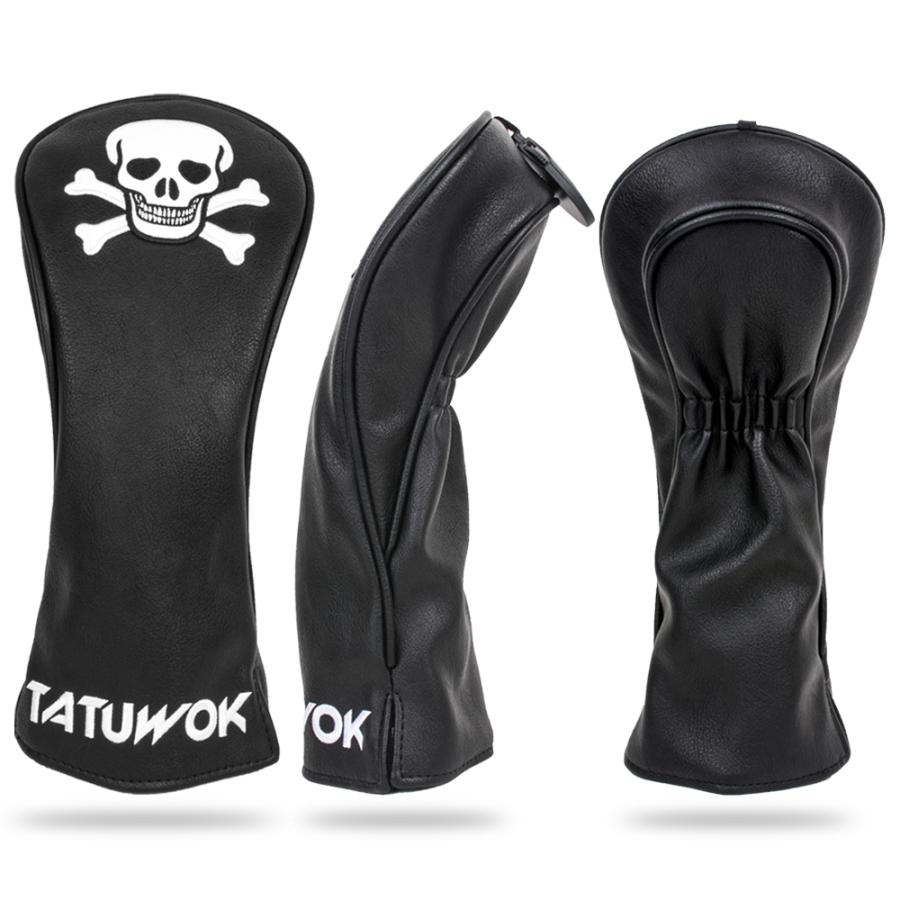 【ヘッドカバー】  ドクロマーク 単品 DR・FW・UT