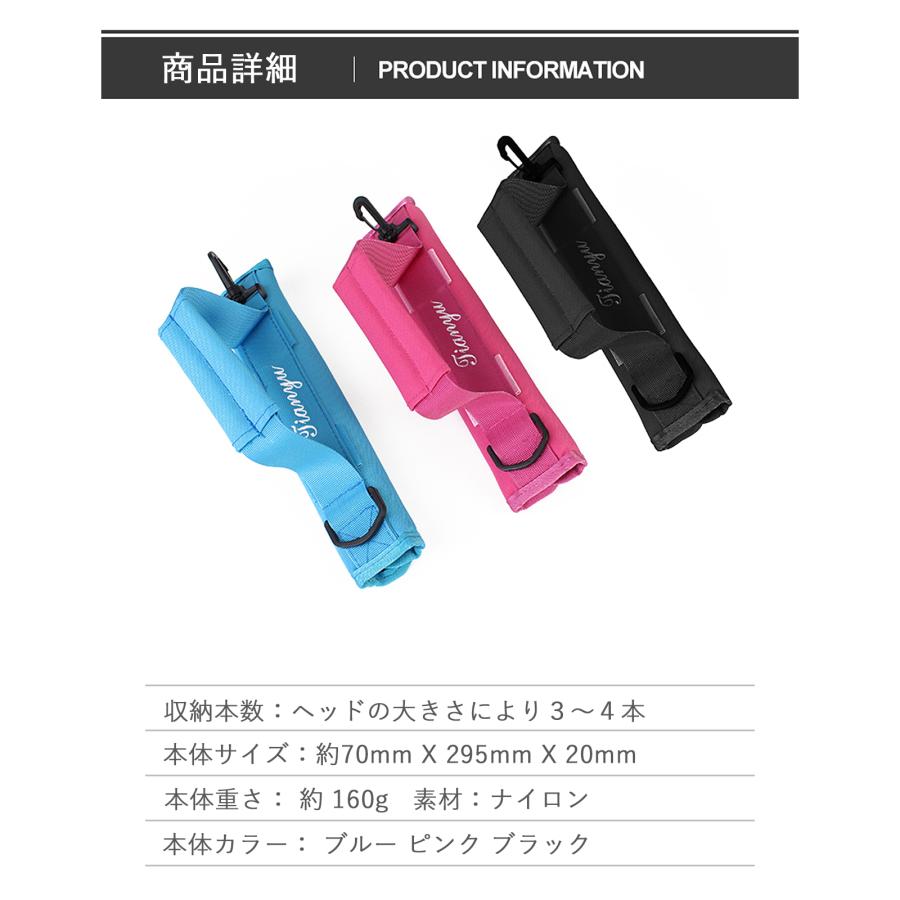 ゴルフ ショルダー バッグ キャリー ケース ポータブル ショルダーバッグ ティー 収納可能