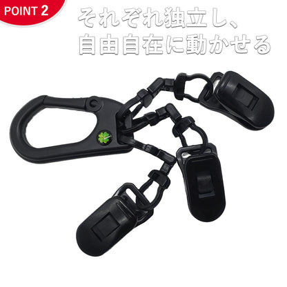 【ゴルフ用品】3種類から選べるゴルフクリップ  パターカバーホルダー