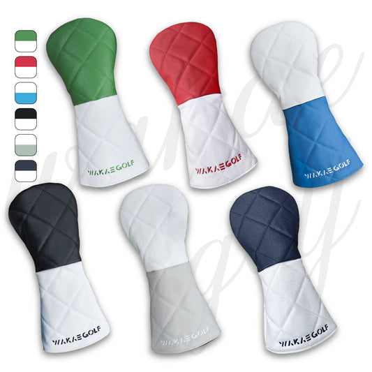 【ヘッドカバー】WAKAE GOLFオリジナル wakaeダイヤ 単品 4点セット DR・FW・UT