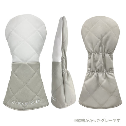 【ヘッドカバー】WAKAE GOLFオリジナル wakaeダイヤ 単品 4点セット DR・FW・UT