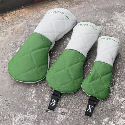 【ヘッドカバー】WAKAE GOLFオリジナル ダイヤ 単品 DR・FW・UT