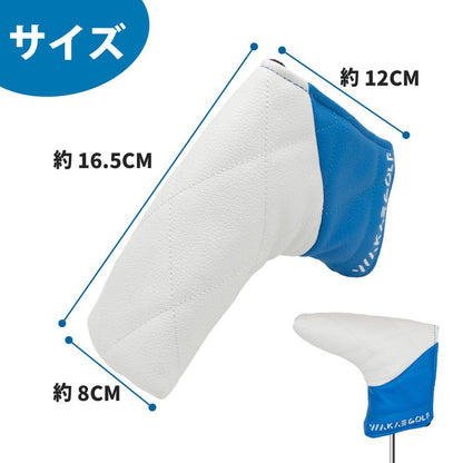 新デザイン ヘッドカバー パターカバー ヘッドカバー スコッティーキャメロン オデッセイに 適合 ピンタイプ用 ゴルフ 防水仕様 wakaeダイヤ 単品