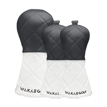 【ヘッドカバー】WAKAE GOLFオリジナル ダイヤ  4点セット DR/FW×2/UT