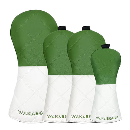【ヘッドカバー】WAKAE GOLFオリジナル ダイヤ  4点セット DR/FW×2/UT