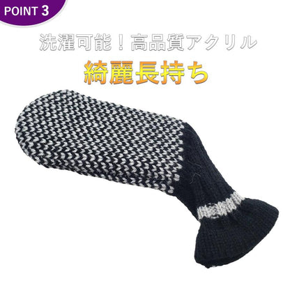 パターカバー ニット ピンタイプ カバー レトロ ピンタイプ カバー 13種類