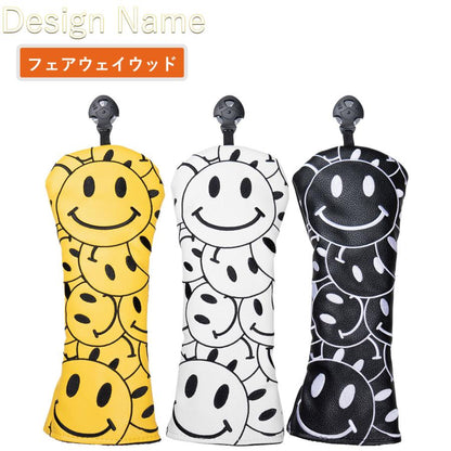 【ヘッドカバー】 新スマイル 単品 DR・FW・UT