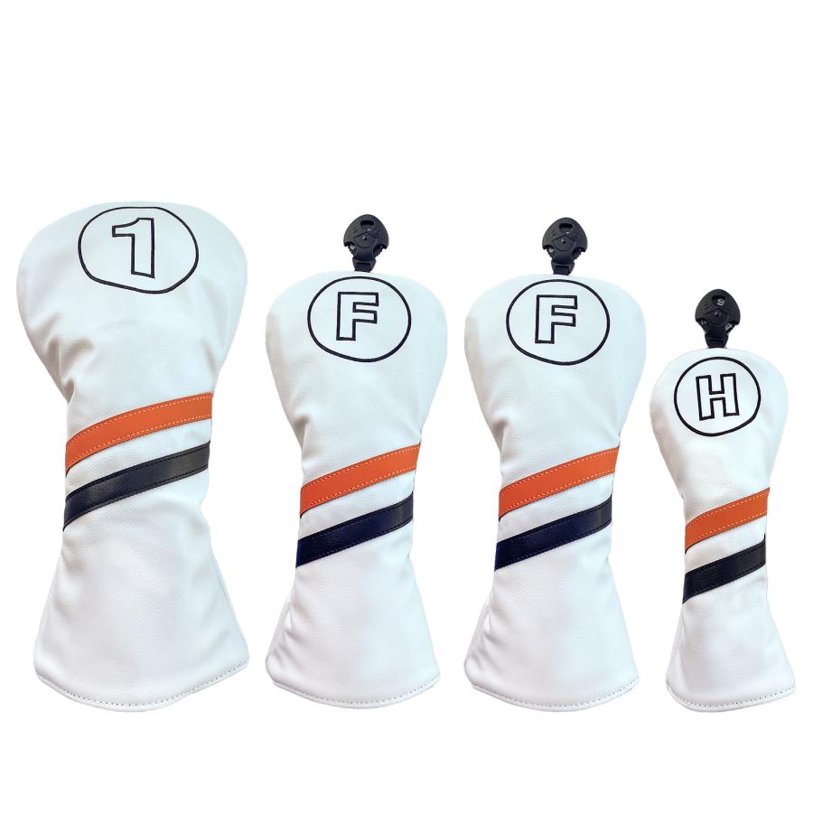 【ヘッドカバー】  無地ダーク 単品 DR・FW・UT