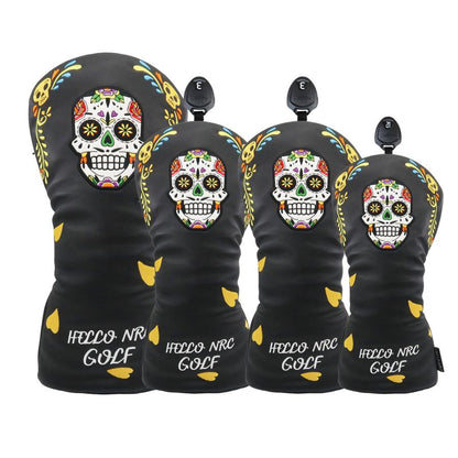 【ヘッドカバー】 メキシコスカル 4点セット