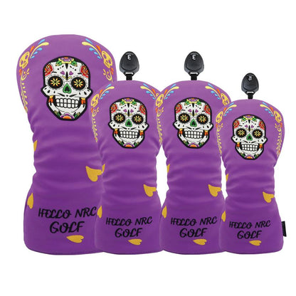 【ヘッドカバー】 メキシコスカル 4点セット