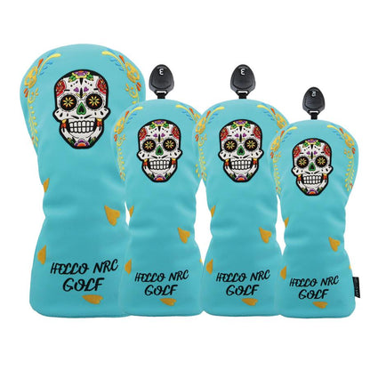 【ヘッドカバー】 メキシコスカル 4点セット