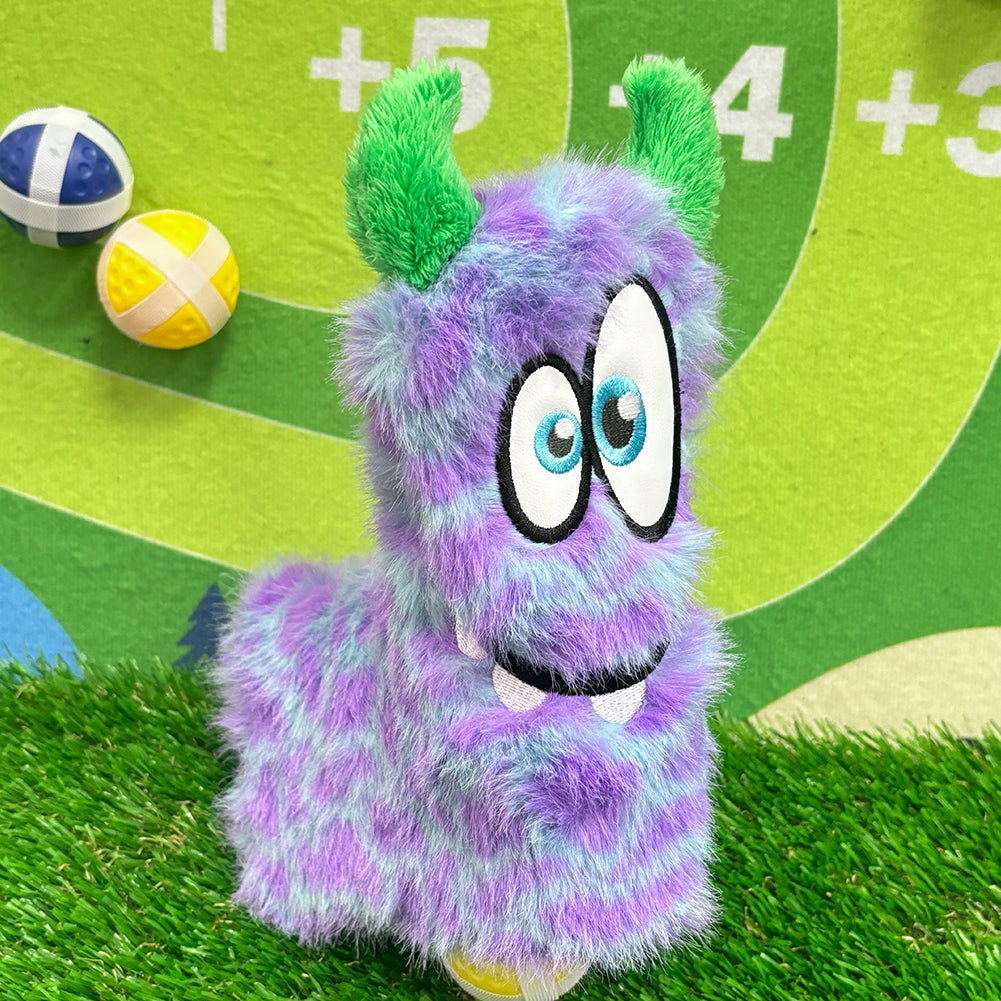 【ヘッドカバー】 モンスター 単品 4点セット DR・FW・UT・パター ピンタイプ